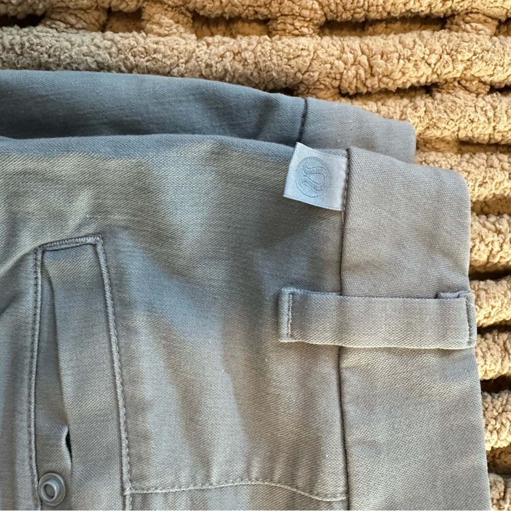 Gray Casual Lulu Shorts